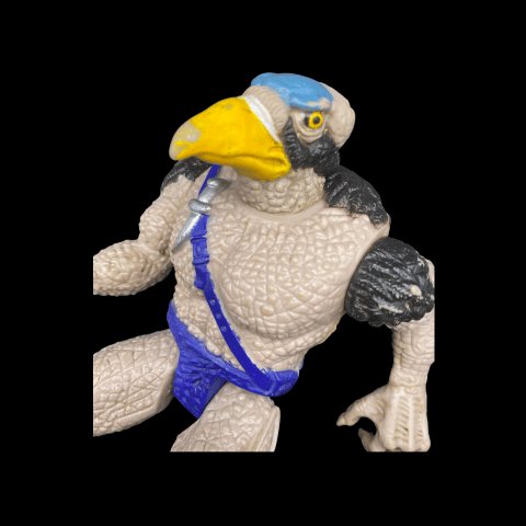 1985 - 6" Vultureman action figure from Telepix Thunder Cats - Used - toyscardscomics