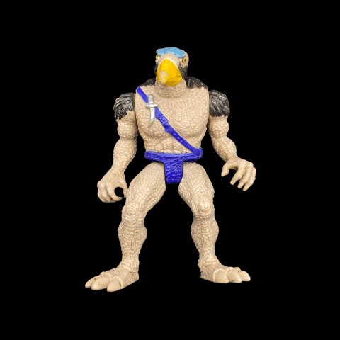 1985 - 6" Vultureman action figure from Telepix Thunder Cats - Used - toyscardscomics