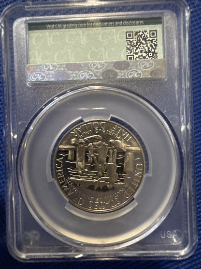1986 - S Clad Proof Statue of Liberty Commemorative Half Dollar CAC PR68DCAM - toyscardscomics