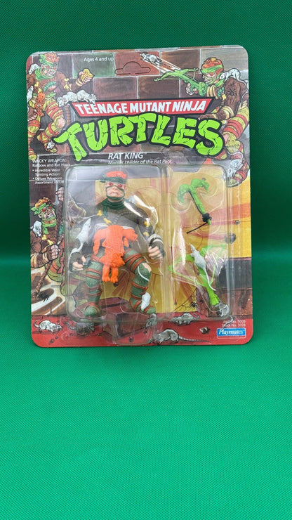 1986 Teenage Mutant Ninja Turtles Figure Rat King - toyscardscomics