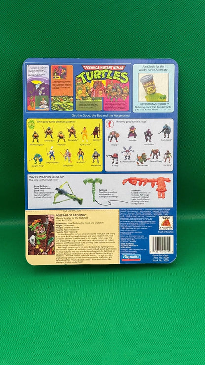 1986 Teenage Mutant Ninja Turtles Figure Rat King - toyscardscomics