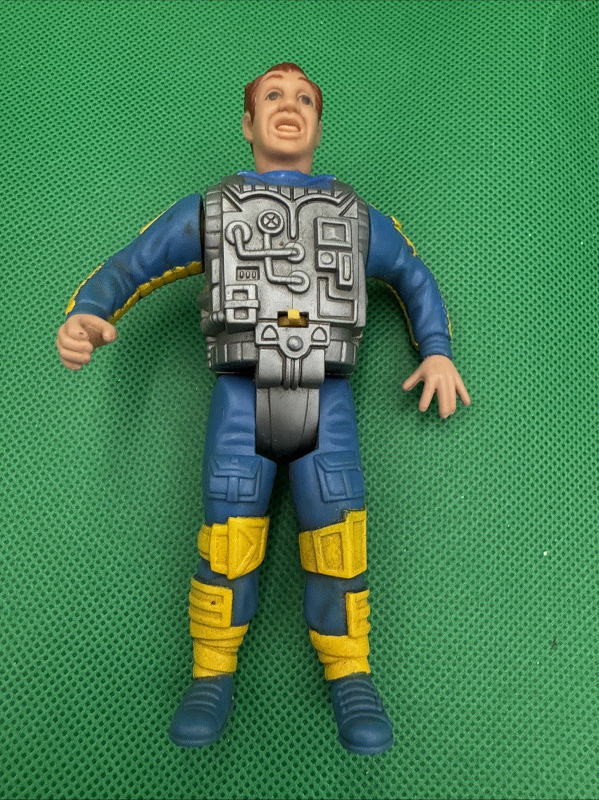 1988 The Real Ghostbusters Ray Stanz Screaming Heroes Working wind - up - toyscardscomics
