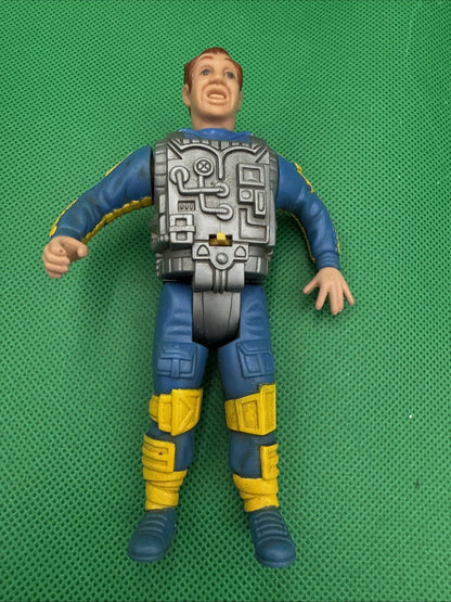 1988 The Real Ghostbusters Ray Stanz Screaming Heroes Working wind - up - toyscardscomics