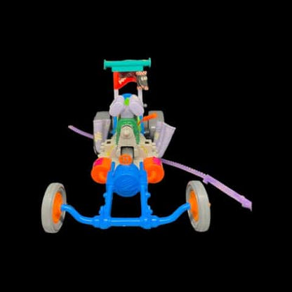 1990 Playmates TMNT Vintage SEWER DRAGSTER Vehicle Teenage Mutant Ninja Turtles - toyscardscomics