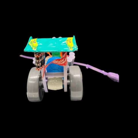 1990 Playmates TMNT Vintage SEWER DRAGSTER Vehicle Teenage Mutant Ninja Turtles - toyscardscomics