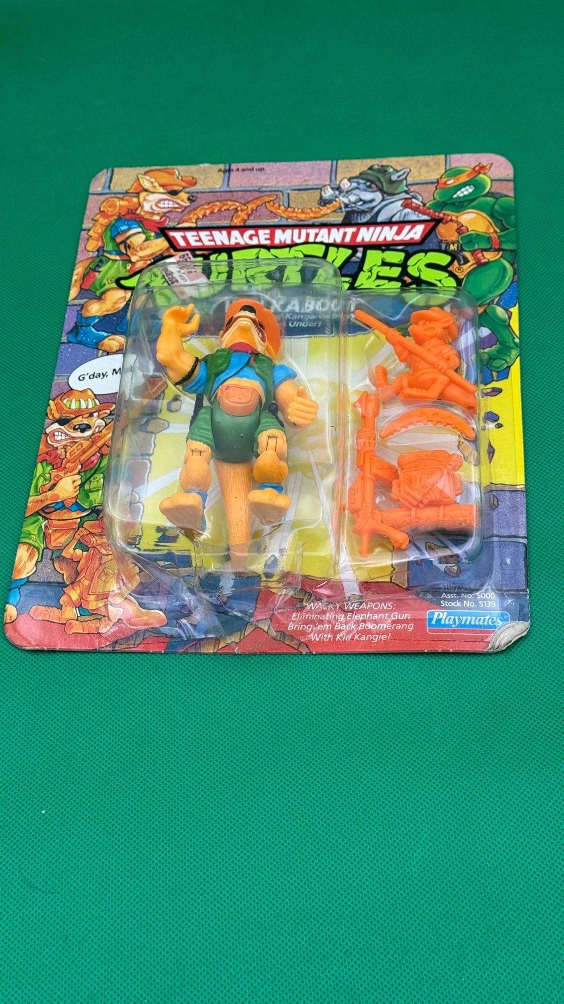 1990 Teenage Mutant Ninja Turtles Walkabout - toyscardscomics