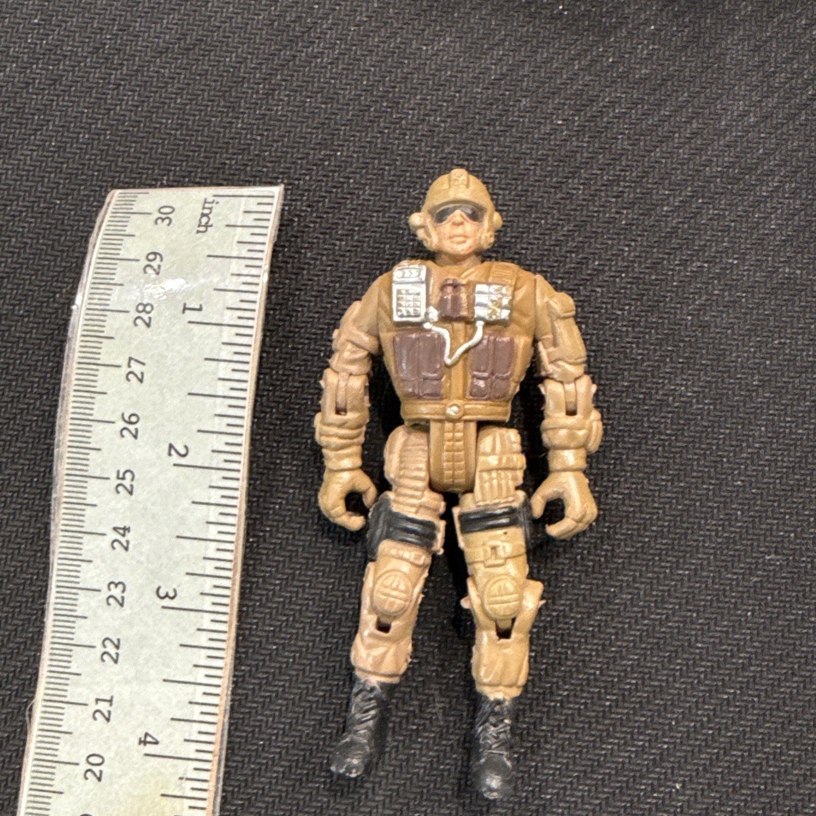 1990s 4" Chap Mei Soldier Force Military Action Figure "The Corps!" - toyscardscomics