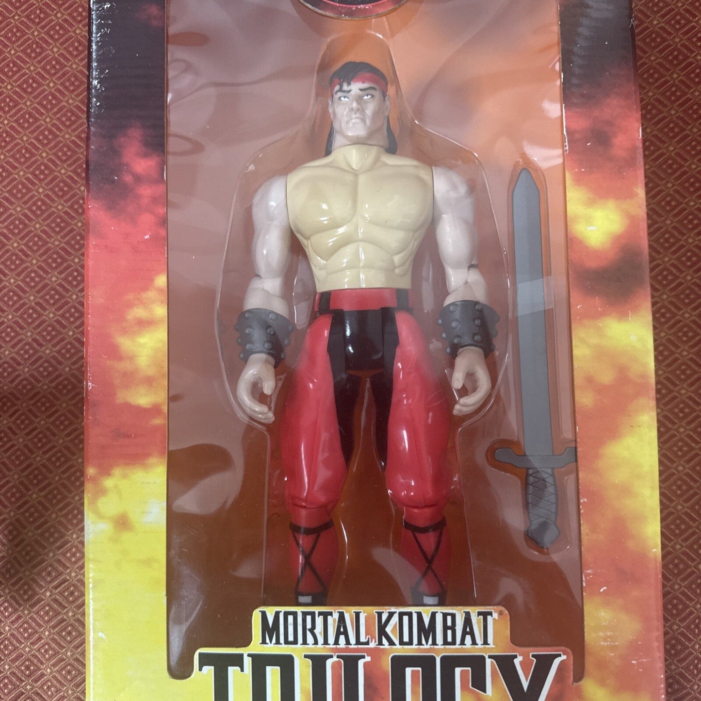 1990s “Mortal Kombat Trilogy” Liu Kang 10 Inch Action Figure - toyscardscomics