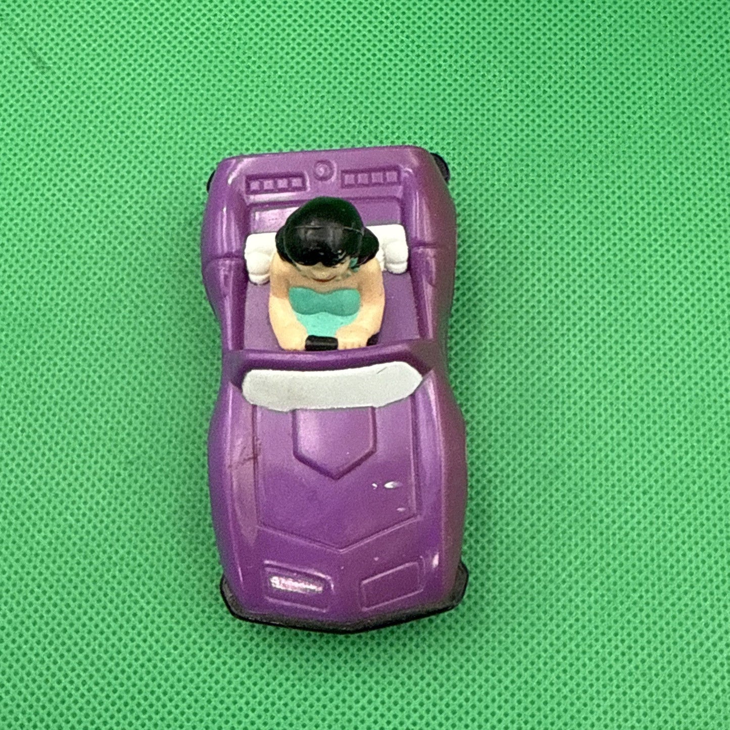 1991 Burger King Kids Club Meal Toy Archie Comics Veronica in A Purple Car - toyscardscomics