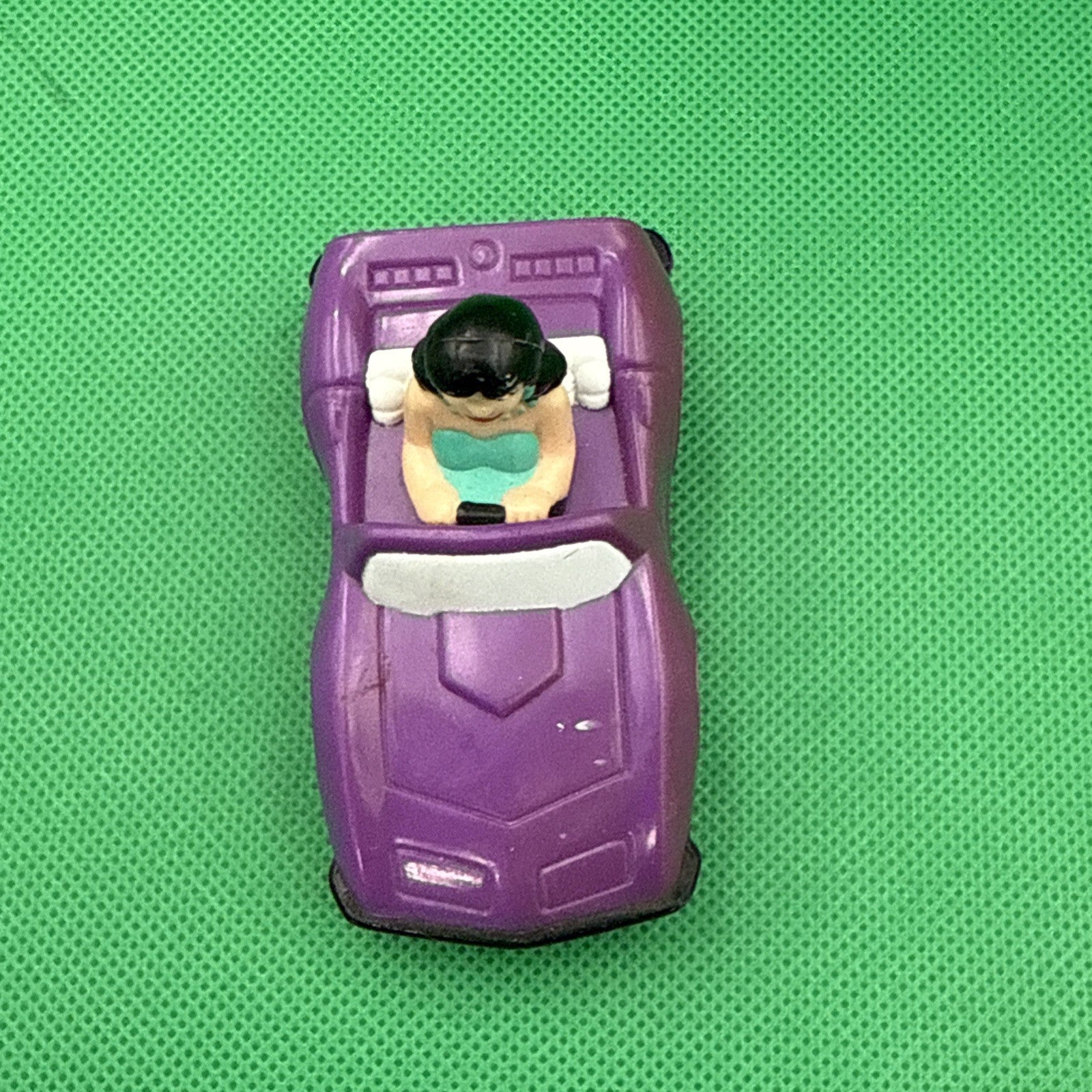 1991 Burger King Kids Club Meal Toy Archie Comics Veronica in A Purple Car - toyscardscomics