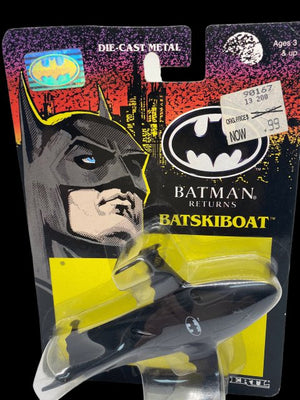 1991 - DC Comics Die-Cast Metal "BATSKIBOAT" from Batman Returns by ERTL - MOC