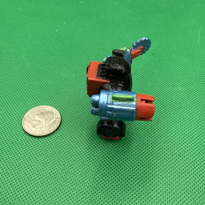 1991 Galoob L.G.T.I. Trash Bag Bunch TRASHBLASTER 2" PVC Mini Figure - toyscardscomics
