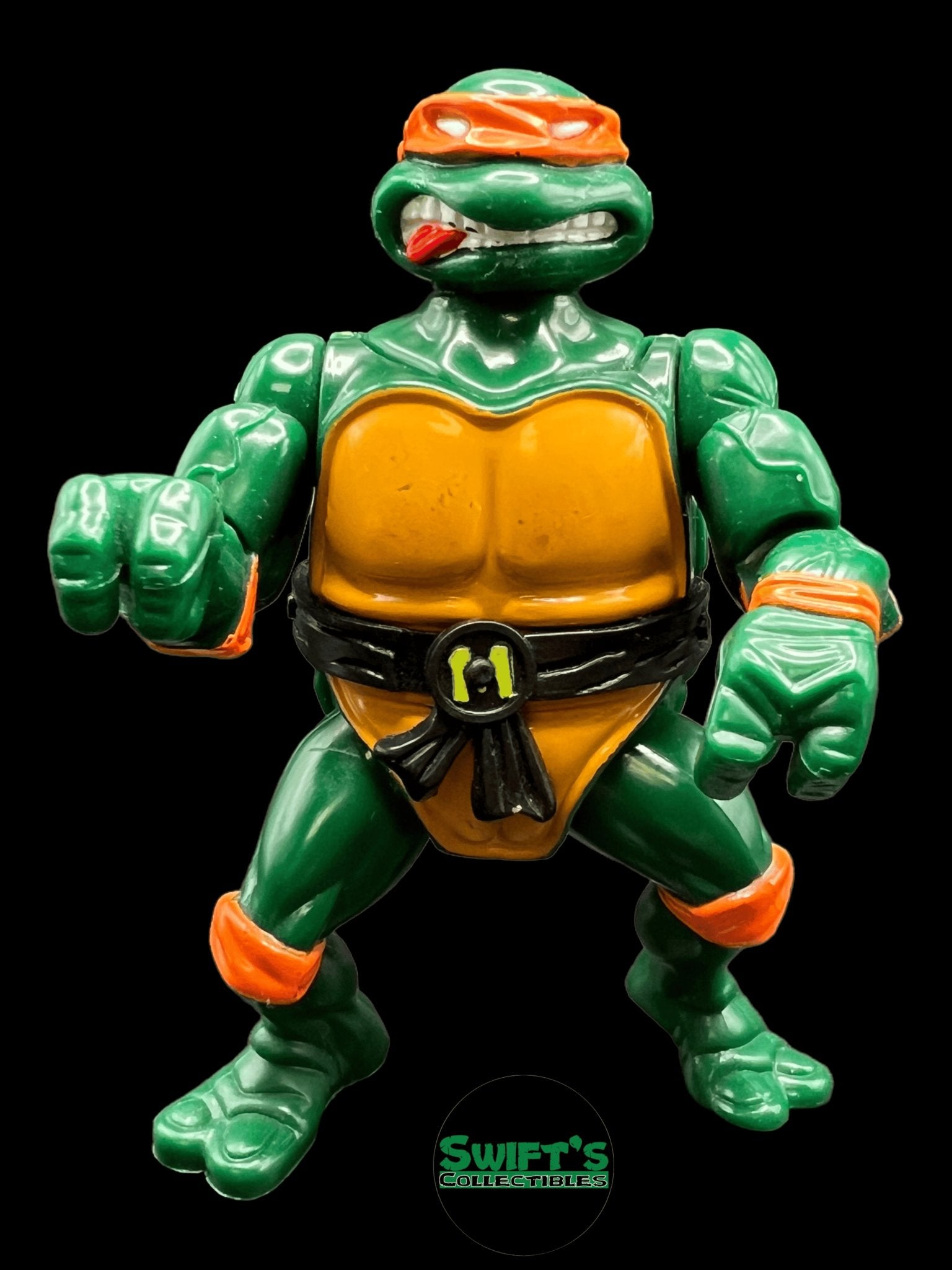 1991 Head Dropping Michelangelo Complete - toyscardscomics