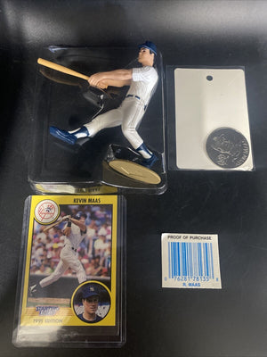 1991 KEVIN MAAS New York NY Yankees Rookie Starting Lineup Coin SLU MLB
