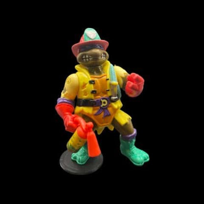 1991 Rare TMNT Vintage HOSE EM DOWN DON Firefighter Teenage Mutant Ninja Turtles - toyscardscomics