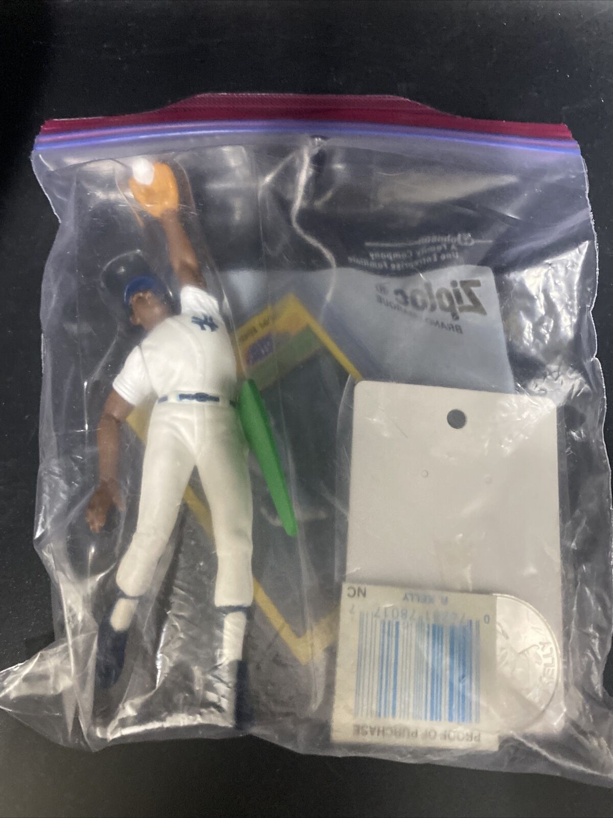 1991 starting lineup roberto kelly Figure New York Yankees With Card And Coin - toyscardscomics