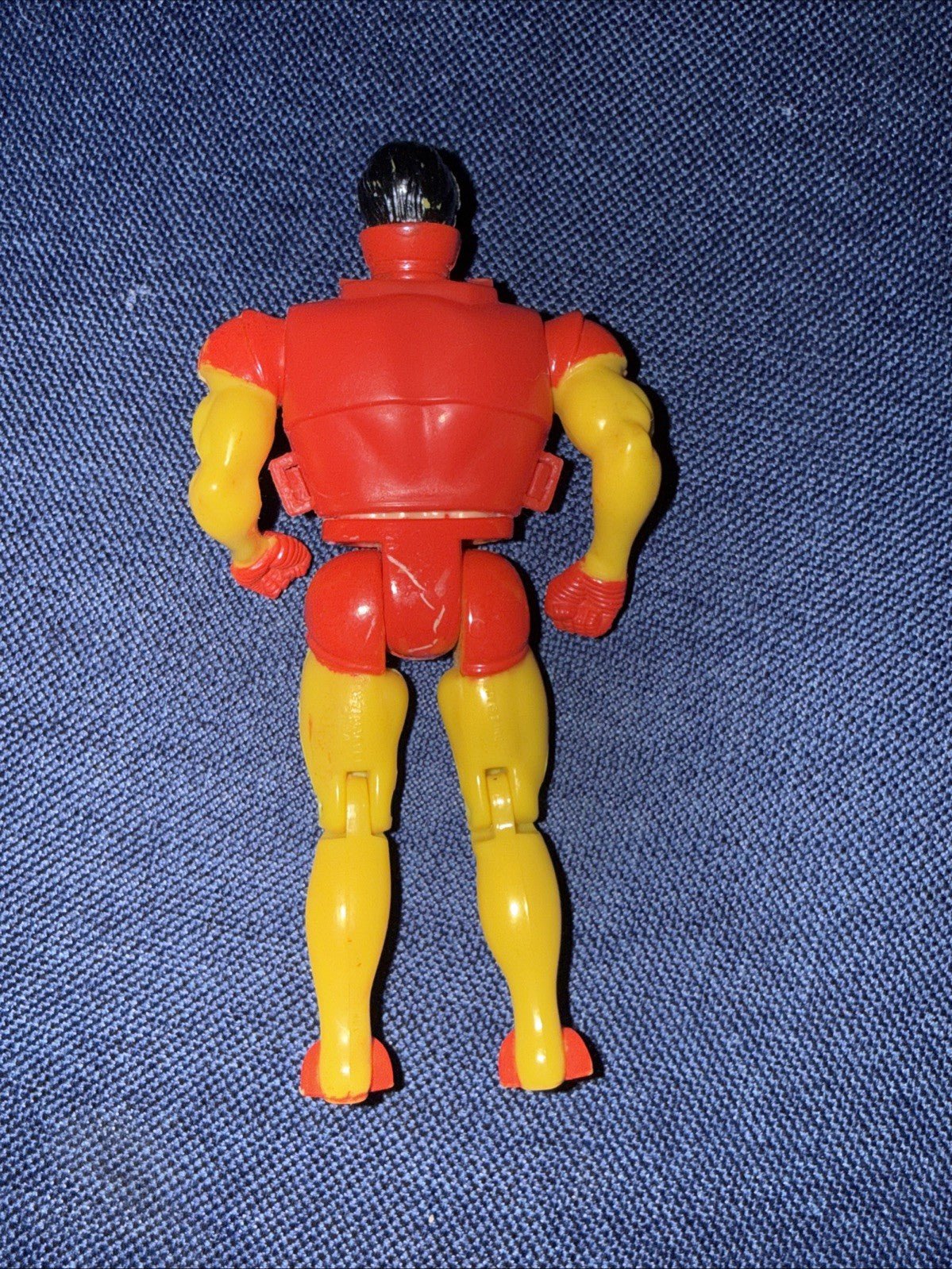 1991 Toy Biz Marvel Super Heroes Iron Man Loose Action Figure - toyscardscomics