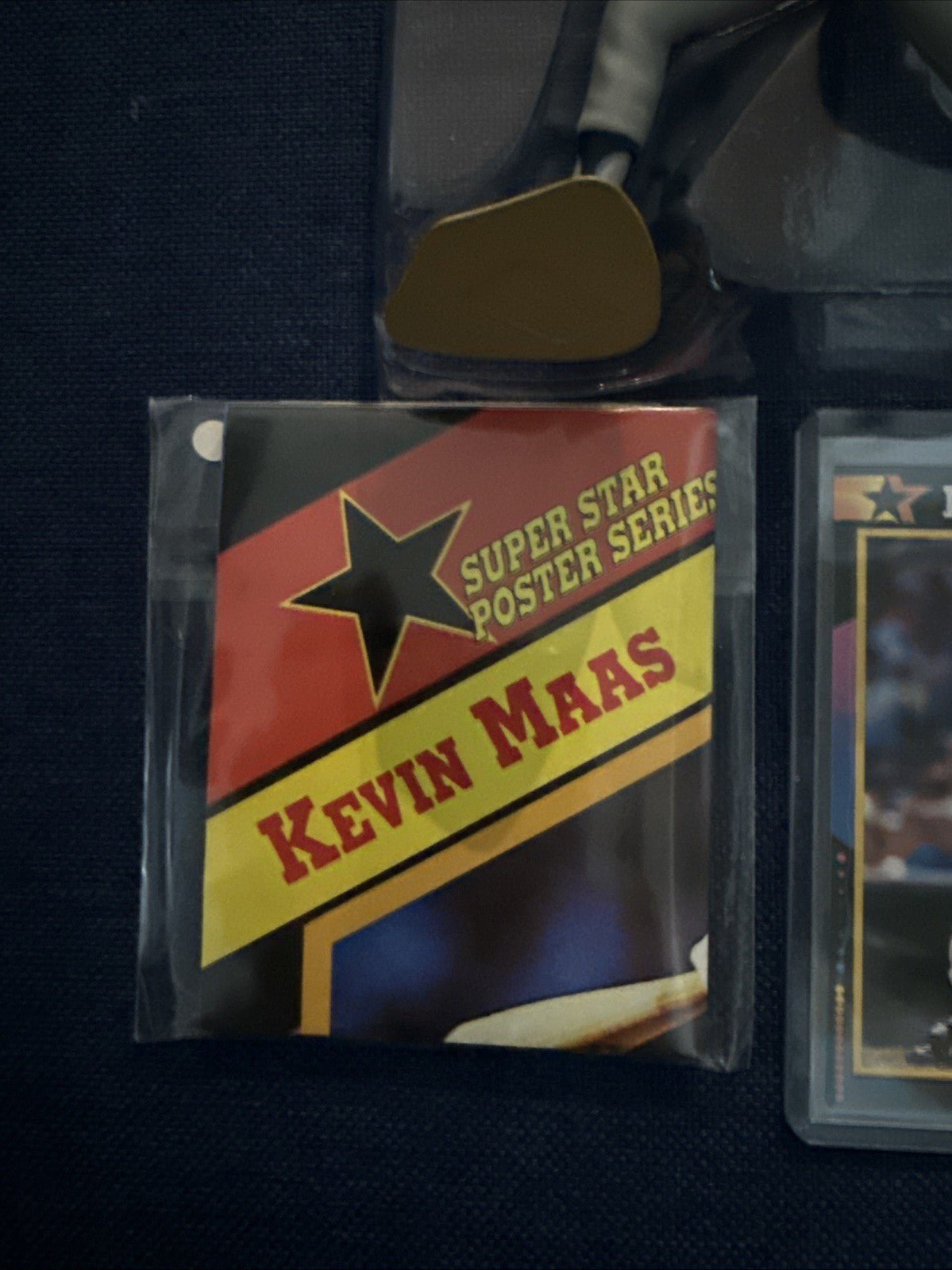 1992 Kenner Starting Lineup - Kevin Maas - New York Yankees - Special Edition - toyscardscomics