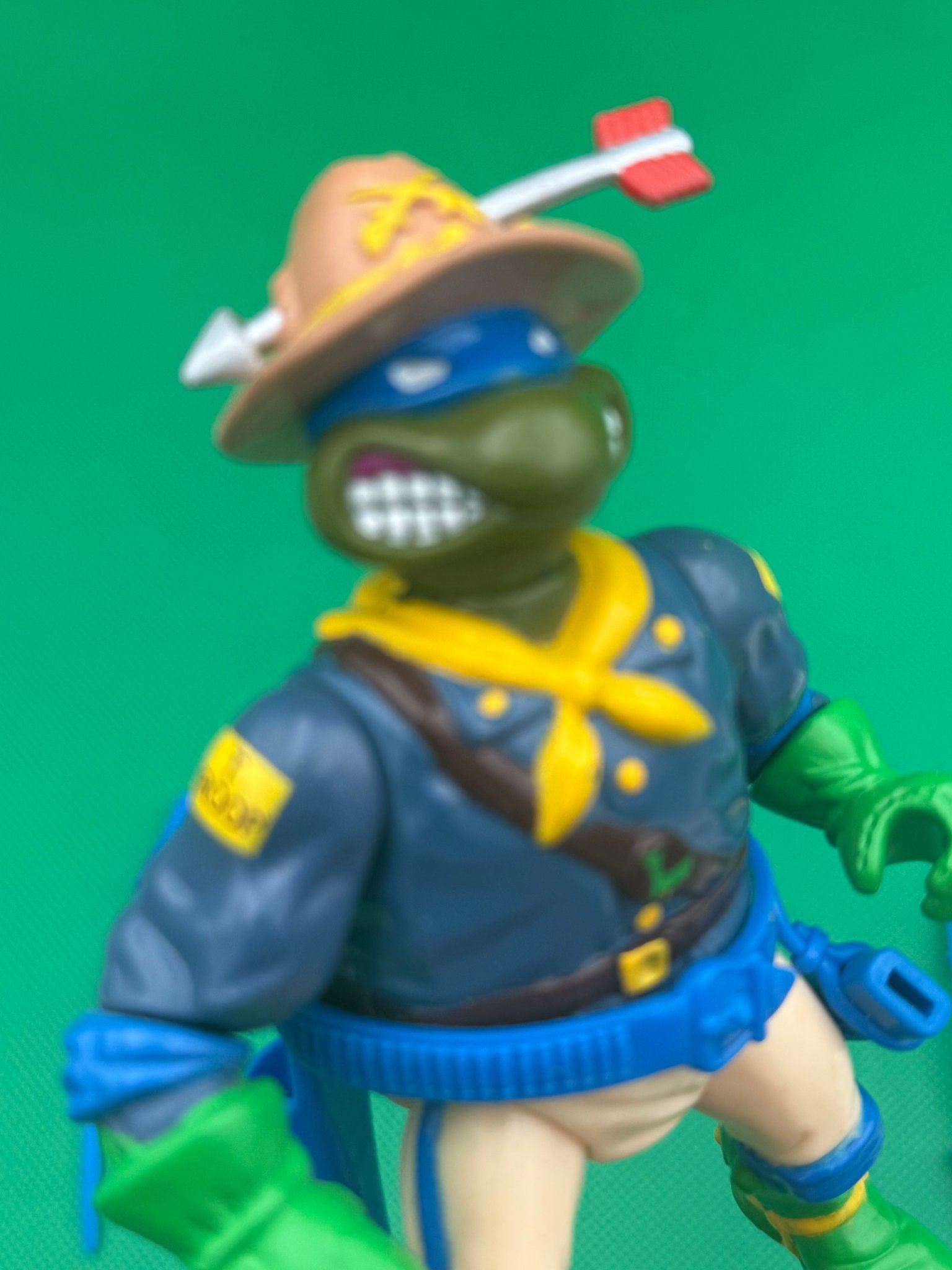 1992 Playmates TMNT Teenage Mutant Ninja Turtles Kookie Kavalry Leo Leonardo - toyscardscomics