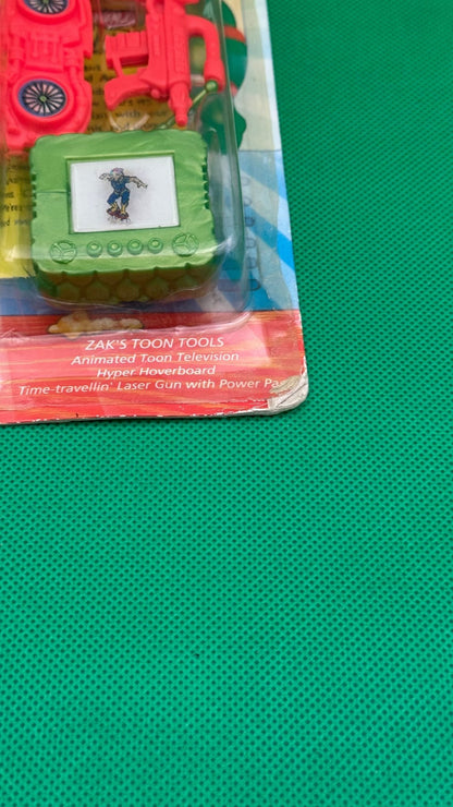 1992 Playmates TMNT Toon Turtles Toon Zak - toyscardscomics