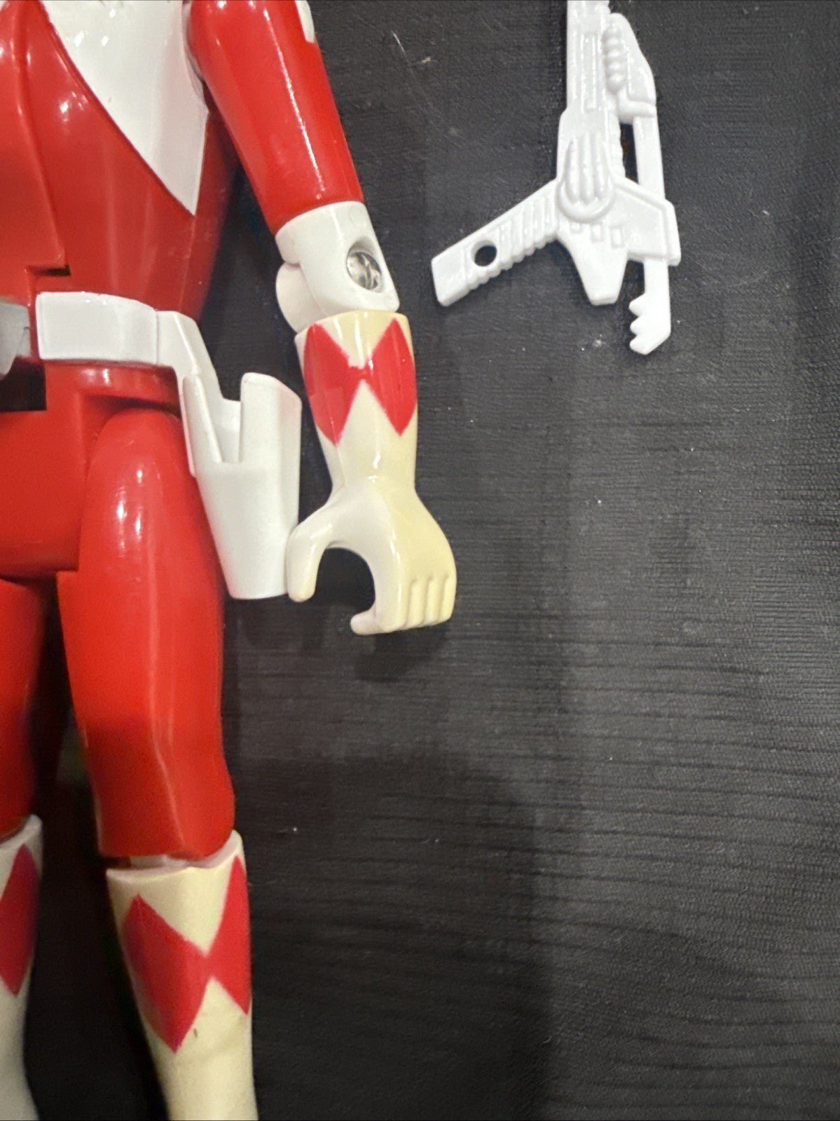 1993 Bandai Mighty Morphin Power Rangers Flip Head RED RANGER 5" Action Figure - toyscardscomics
