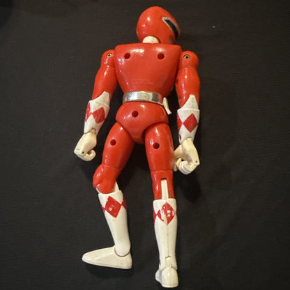 1993 Bandai Power Rangers Red Ranger 8" Action Figure - toyscardscomics