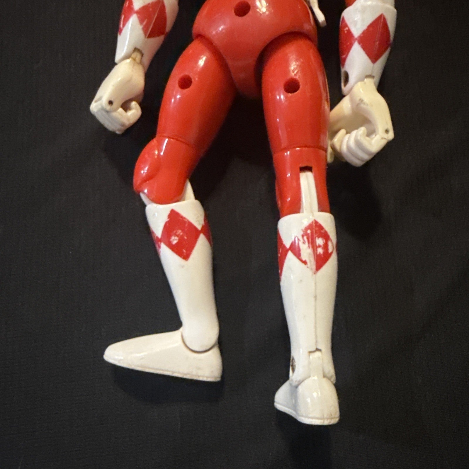 1993 Bandai Power Rangers Red Ranger 8" Action Figure - toyscardscomics