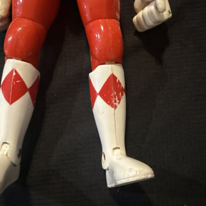 1993 Bandai Power Rangers Red Ranger 8" Action Figure - toyscardscomics