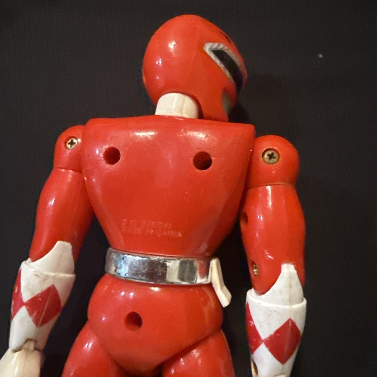 1993 Bandai Power Rangers Red Ranger 8" Action Figure - toyscardscomics