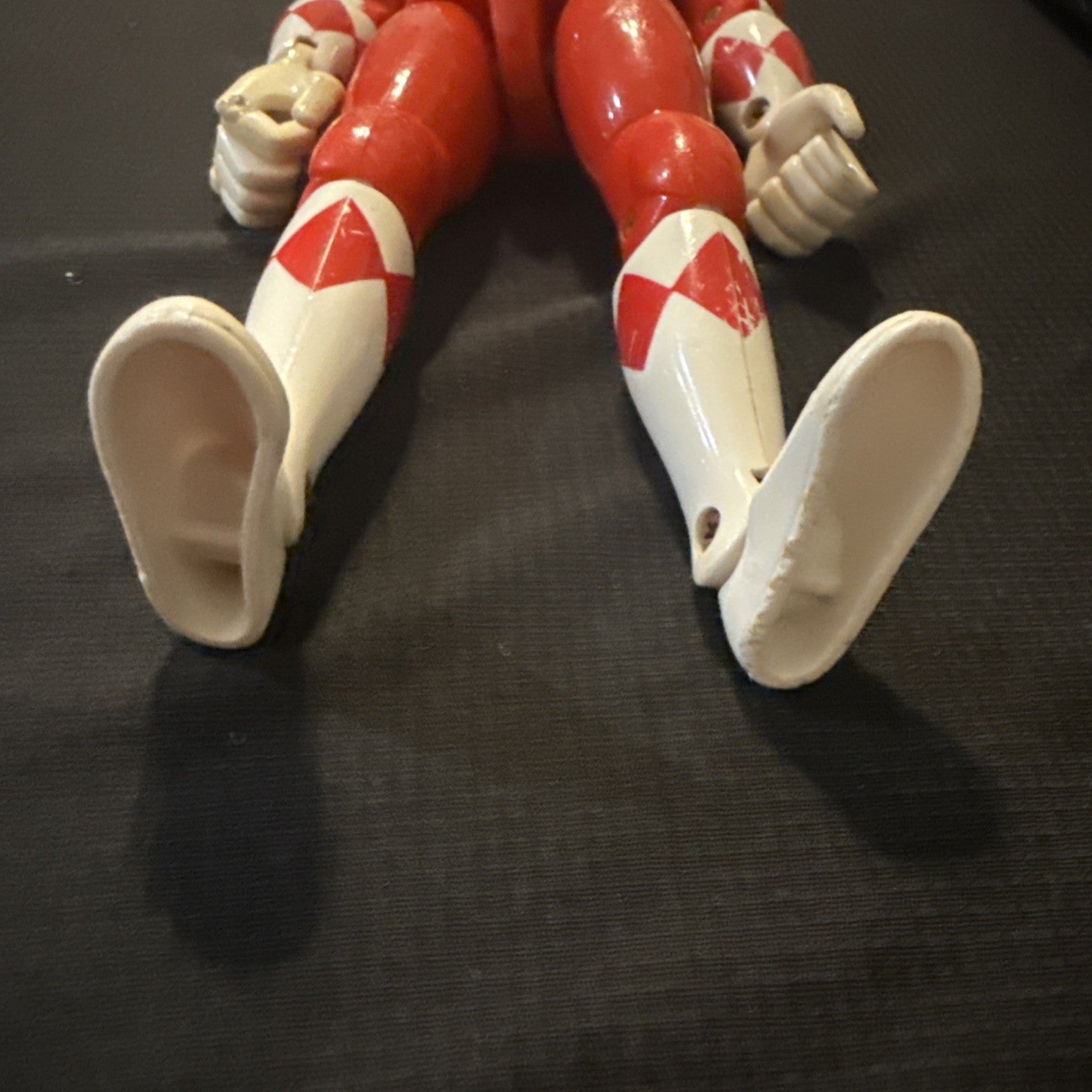 1993 Bandai Power Rangers Red Ranger 8" Action Figure - toyscardscomics