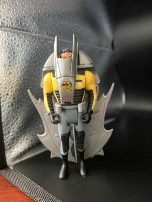 1993 Kenner Batman Animated Series BAS "Bruce Wayne Street Jet" 5" Action Figure - toyscardscomics