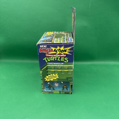 1993 Playmates Toys Cartwheelin’ Karate Don TMNT Figure SEALED Ninja Action - toyscardscomics
