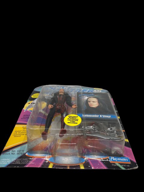 1993 - Star Trek The Next Generation "Ambassador K'Ehleyr" Action Figure - MOC - toyscardscomics