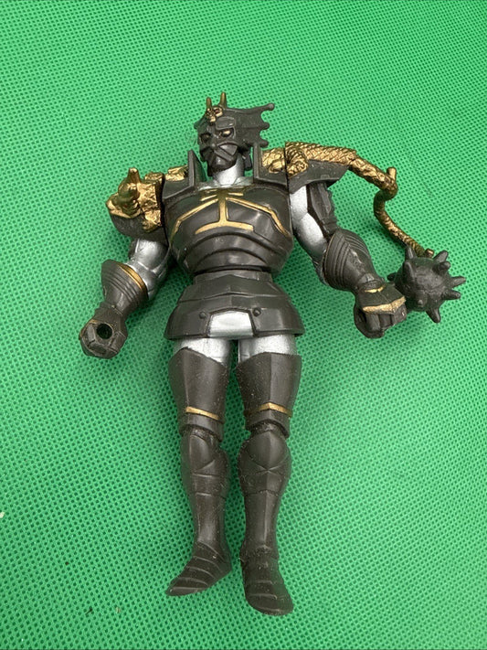 1994 Bandai Mighty Morphin Power Rangers Evil Space Aliens Knasty Knight Figure - toyscardscomics