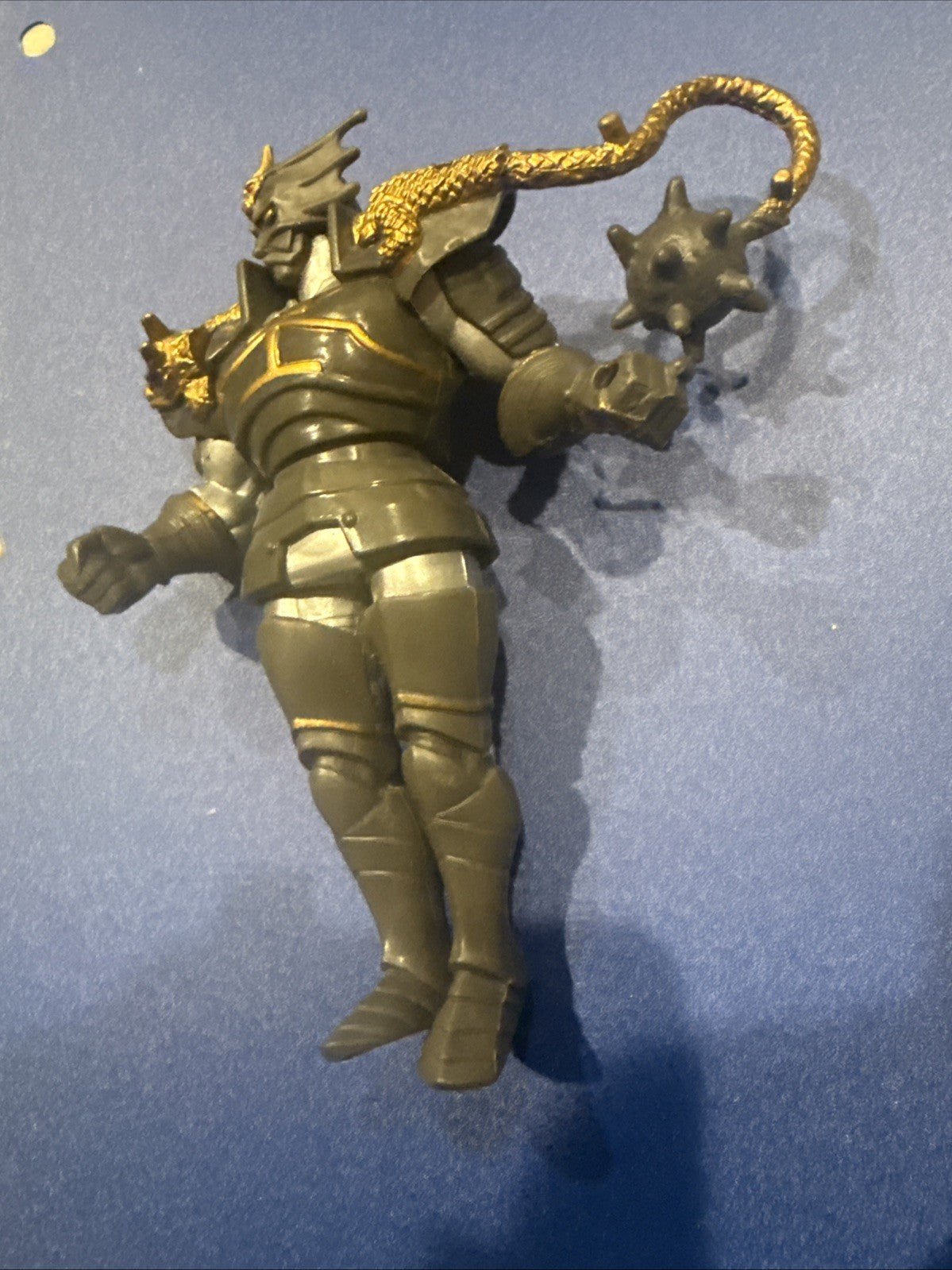 1994 Bandai Mighty Morphin Power Rangers Evil Space Aliens Knasty Knight Figure - toyscardscomics