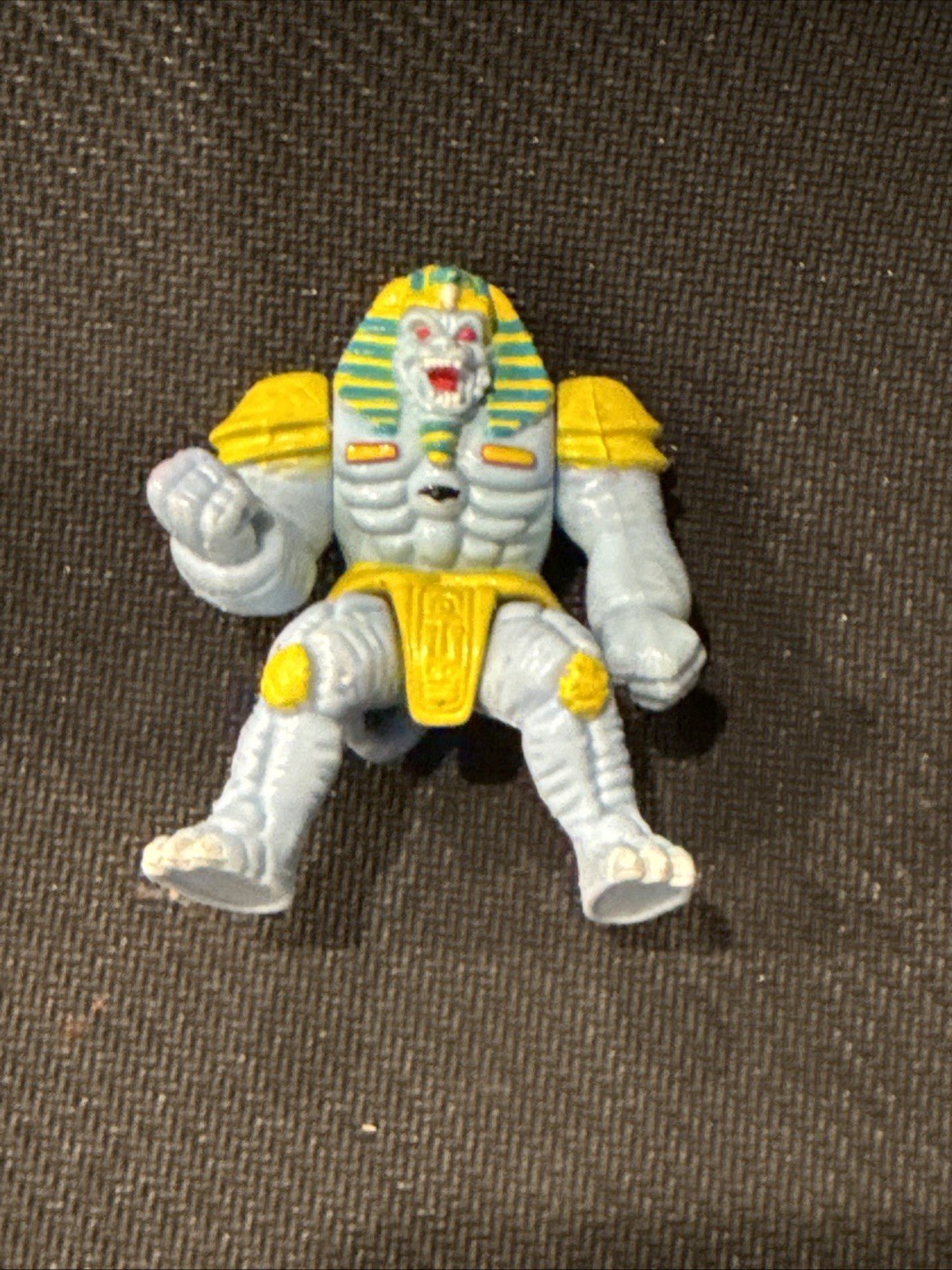 1994 Micro Machines Mighty Morphin Power Rangers King Sphinx - toyscardscomics