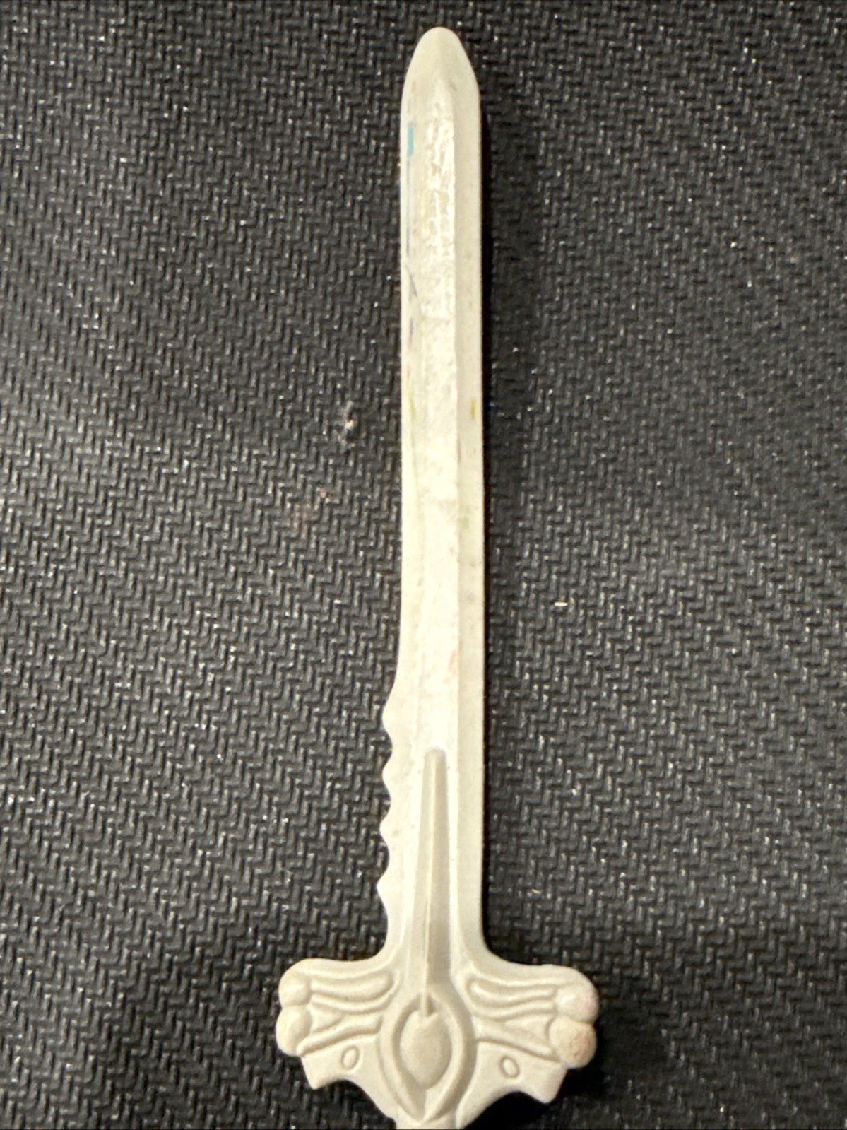 1994 Mighty Morphin Power Rangers Evil Space Aliens Weapon Putty Patrol 8" sword - toyscardscomics