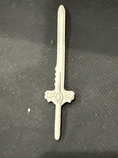 1994 Mighty Morphin Power Rangers Evil Space Aliens Weapon Putty Patrol 8" sword - toyscardscomics