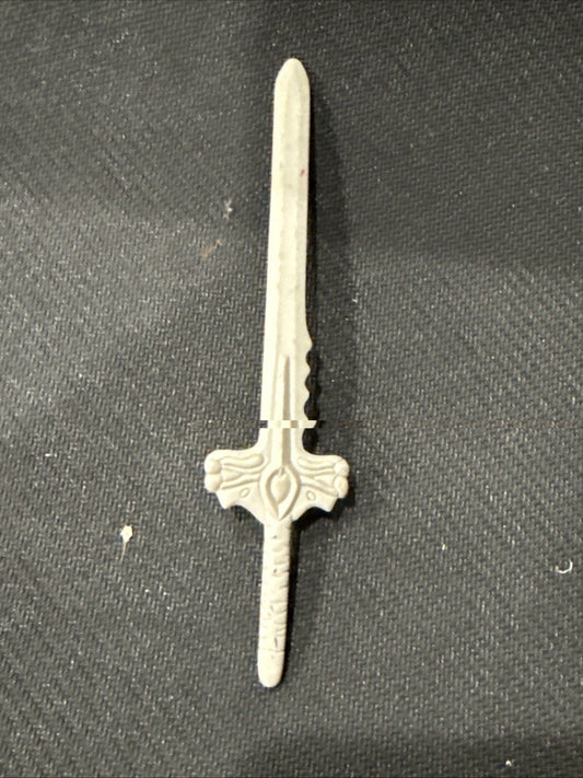 1994 Mighty Morphin Power Rangers Evil Space Aliens Weapon Putty Patrol 8" sword - toyscardscomics