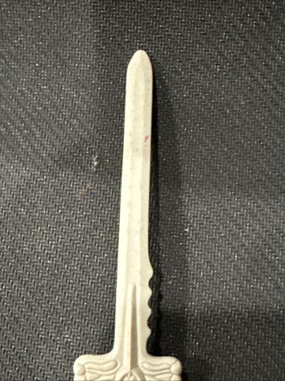 1994 Mighty Morphin Power Rangers Evil Space Aliens Weapon Putty Patrol 8" sword - toyscardscomics