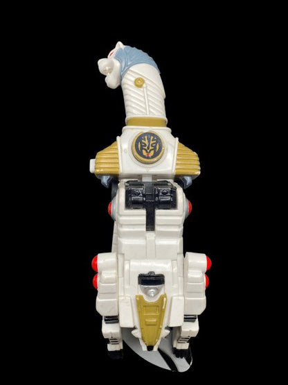 1994 - Power Rangers White Sword Launcher with Tigerzord - Used - toyscardscomics