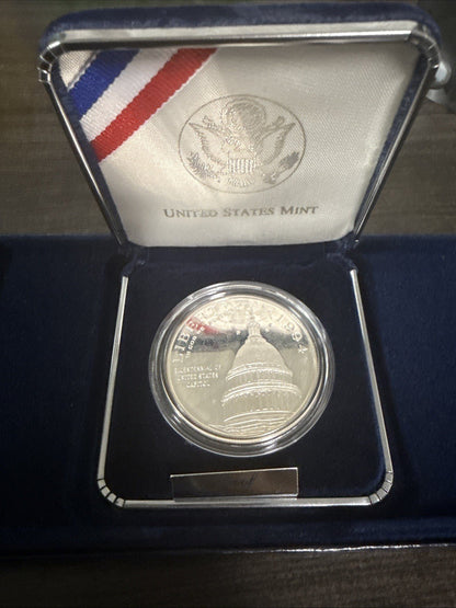 1994 S U.S. Mint Bicentennial U.S. Capitol Commemorative Proof Silver Dollar OGP - toyscardscomics