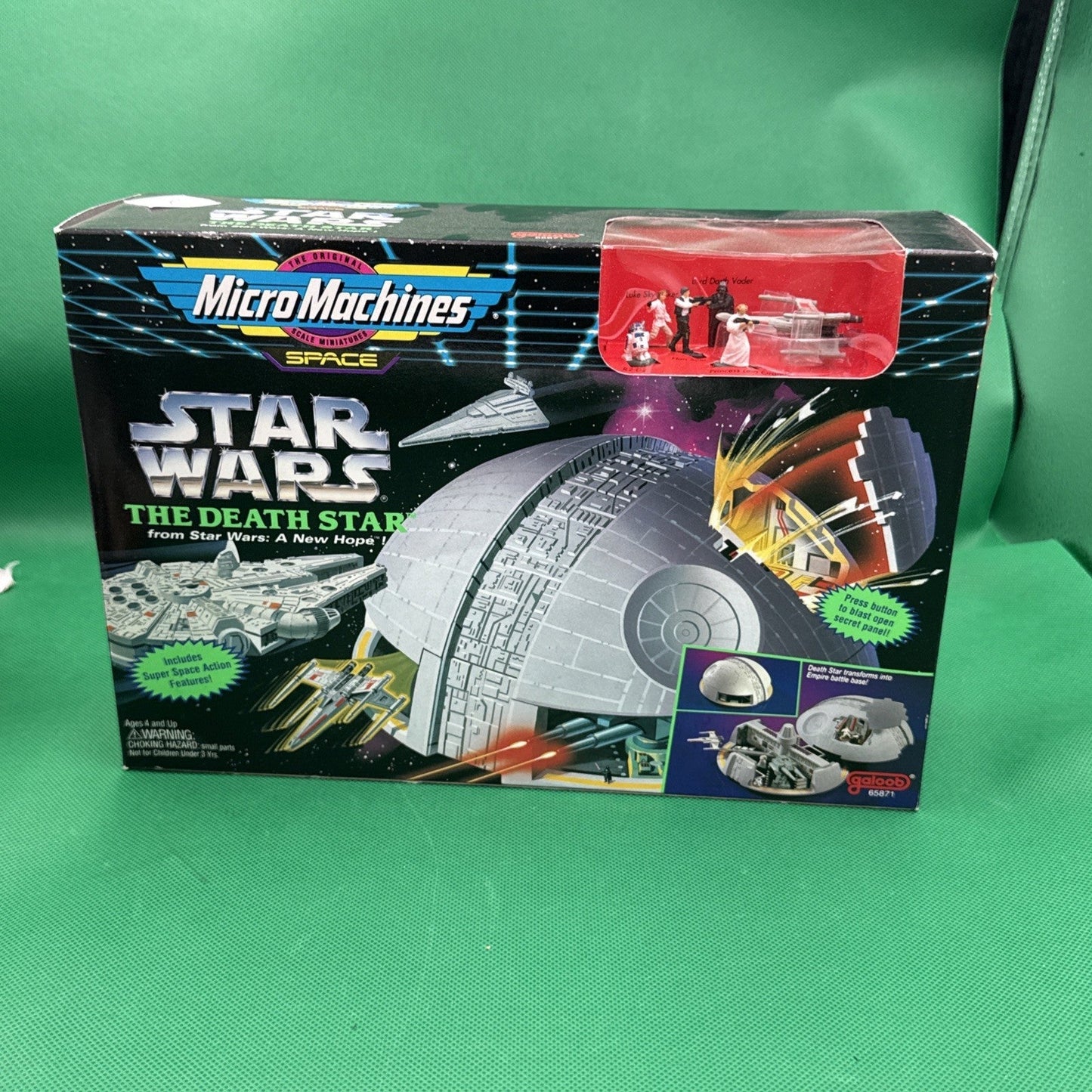 1994 Star Wars Micro Machines The Death Star Star Wars: A New Hope 65871 New - toyscardscomics