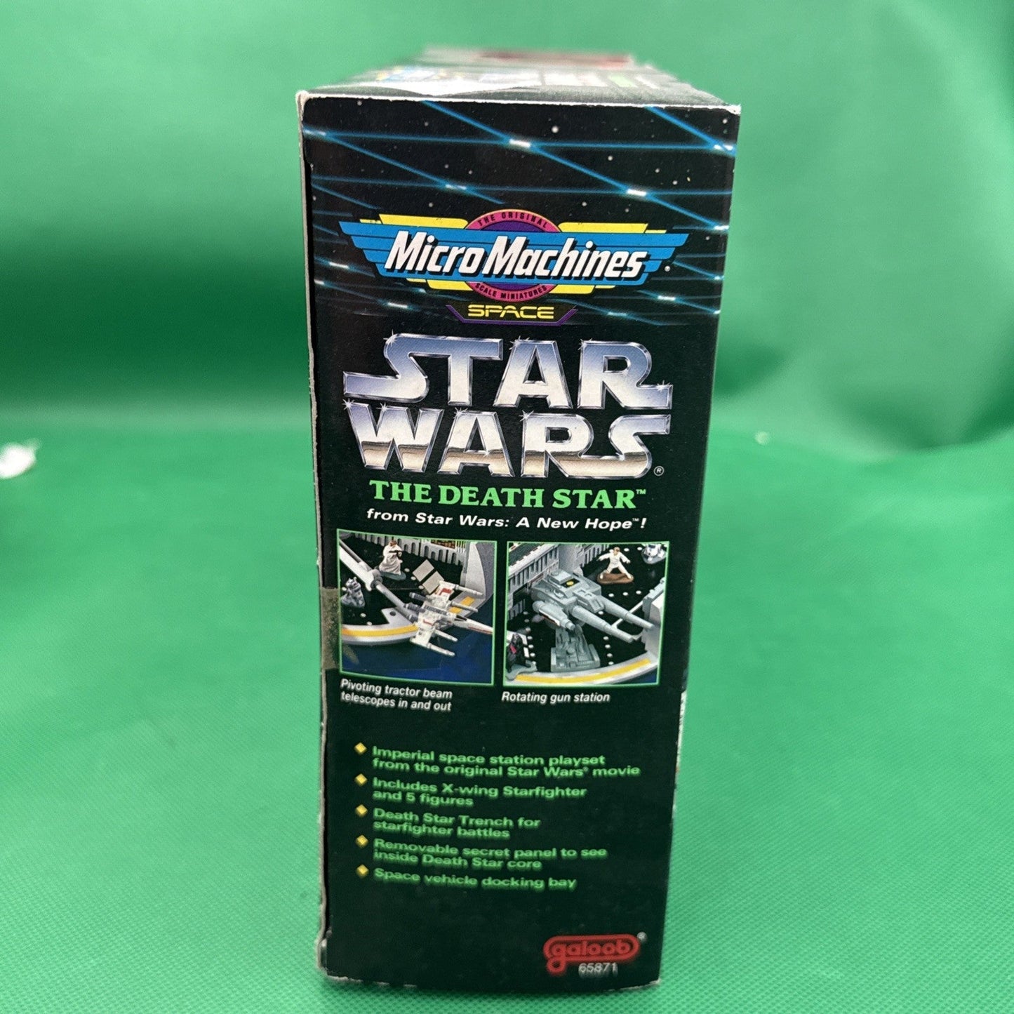 1994 Star Wars Micro Machines The Death Star Star Wars: A New Hope 65871 New - toyscardscomics