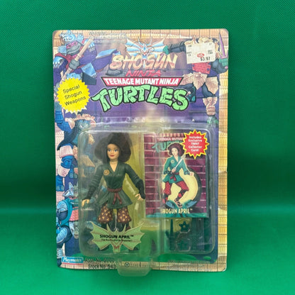 1994 Teenage Mutant Ninja Turtles Shogun April - toyscardscomics
