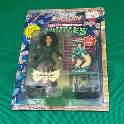 1994 Teenage Mutant Ninja Turtles Shogun April - toyscardscomics