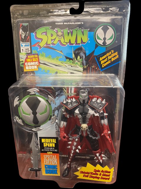 1994 - Todd McFarlane's SPAWN Series 1 Special Edition MOC - toyscardscomics