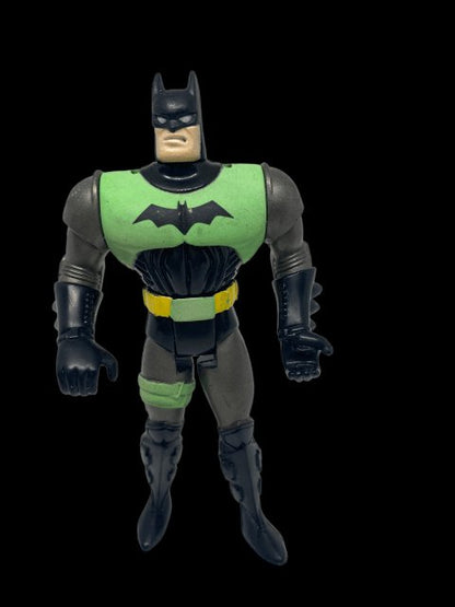 1995 - DC Comics Green and Black "Batman" Action Figure by Kenner - Used as is - toyscardscomics