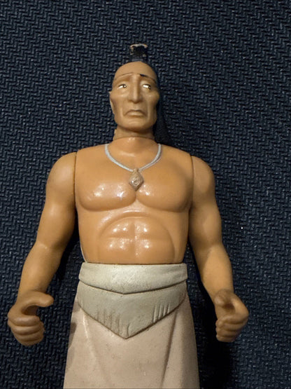 1995 Disney Chief Powhatan from Pocahontas Action figure/Toy. - toyscardscomics