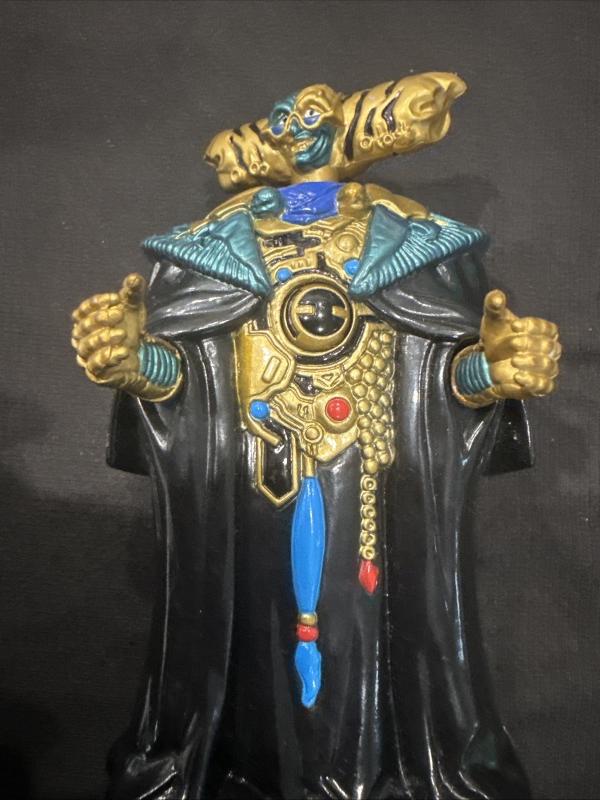 1995 Mighty Morphin Power Rangers Master Vile Evil Space Alien 5” Bandai Figure - toyscardscomics